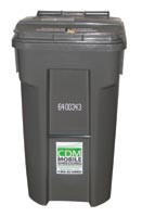 Sixty-four Gallon Locked Bin